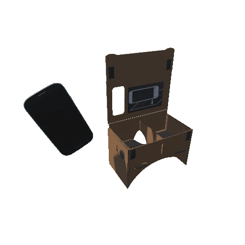 VR_CardBoard Mounted_With_Phone